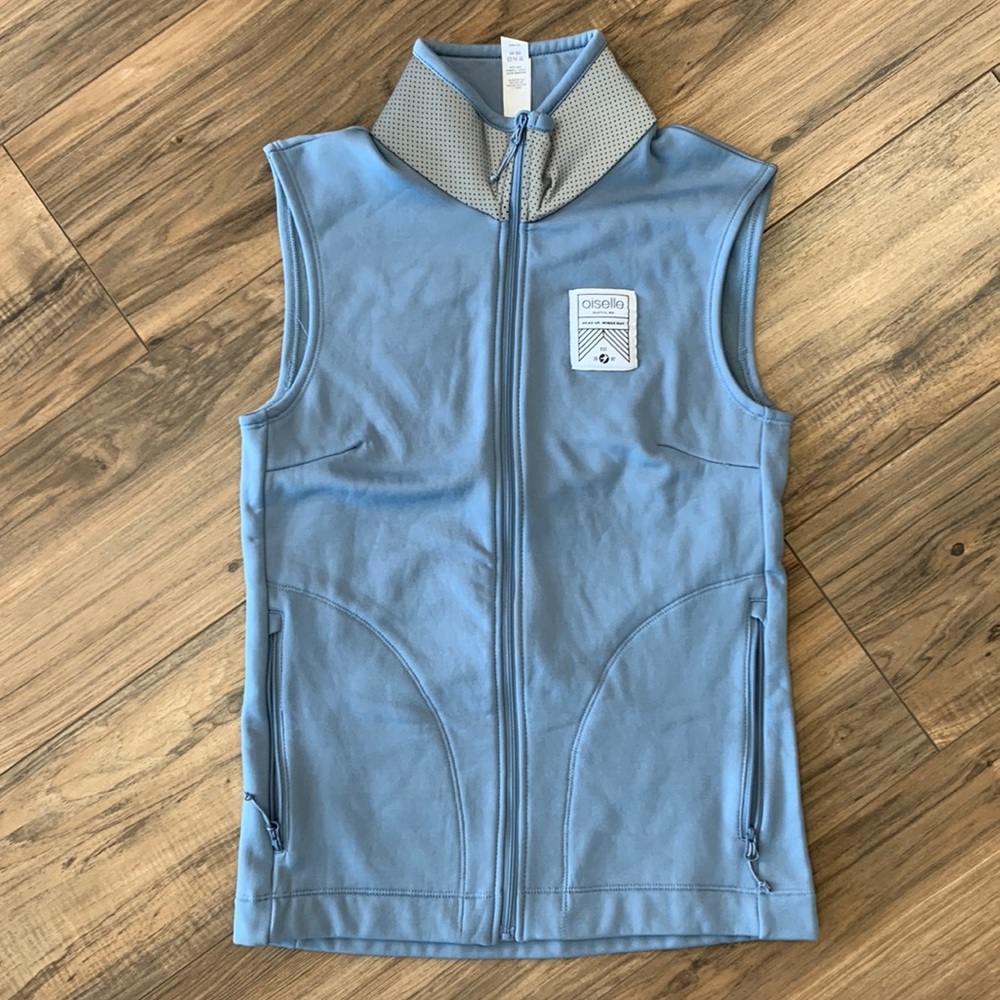 Oiselle reflective vest blue size L